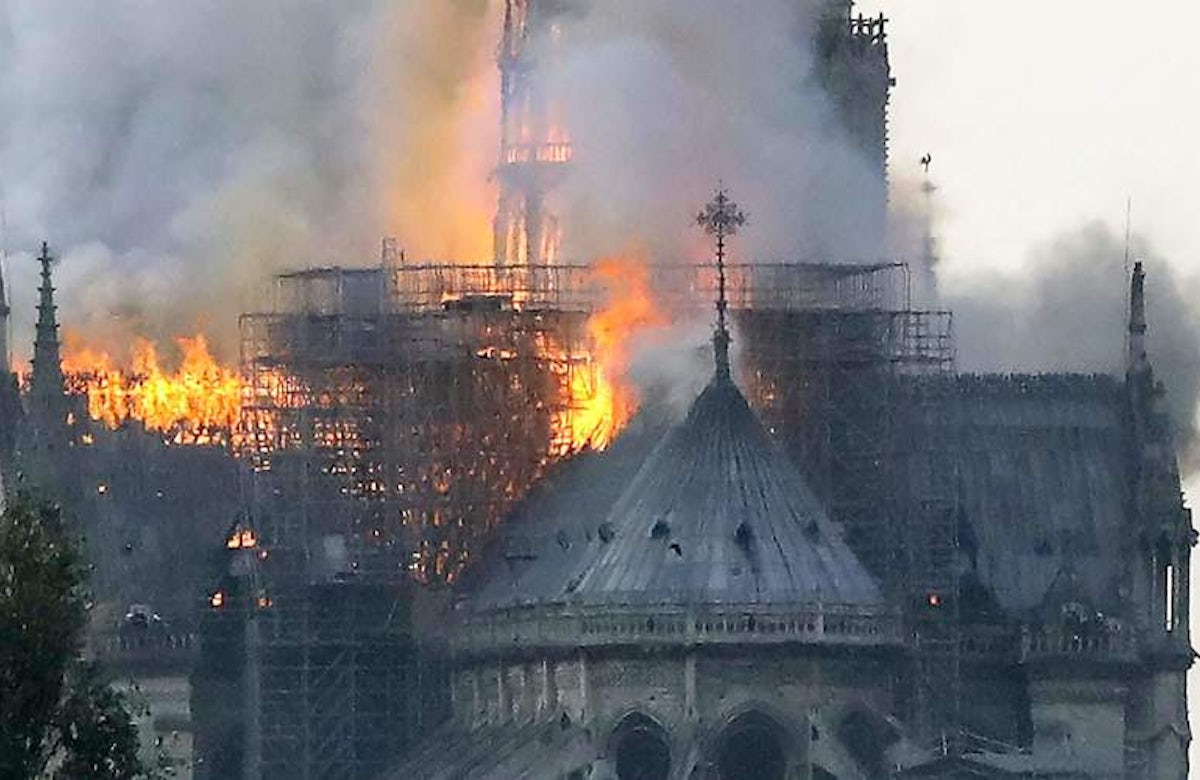 WJC stands in solidarity with France and Catholic Church amid devastating Notre Dame fire