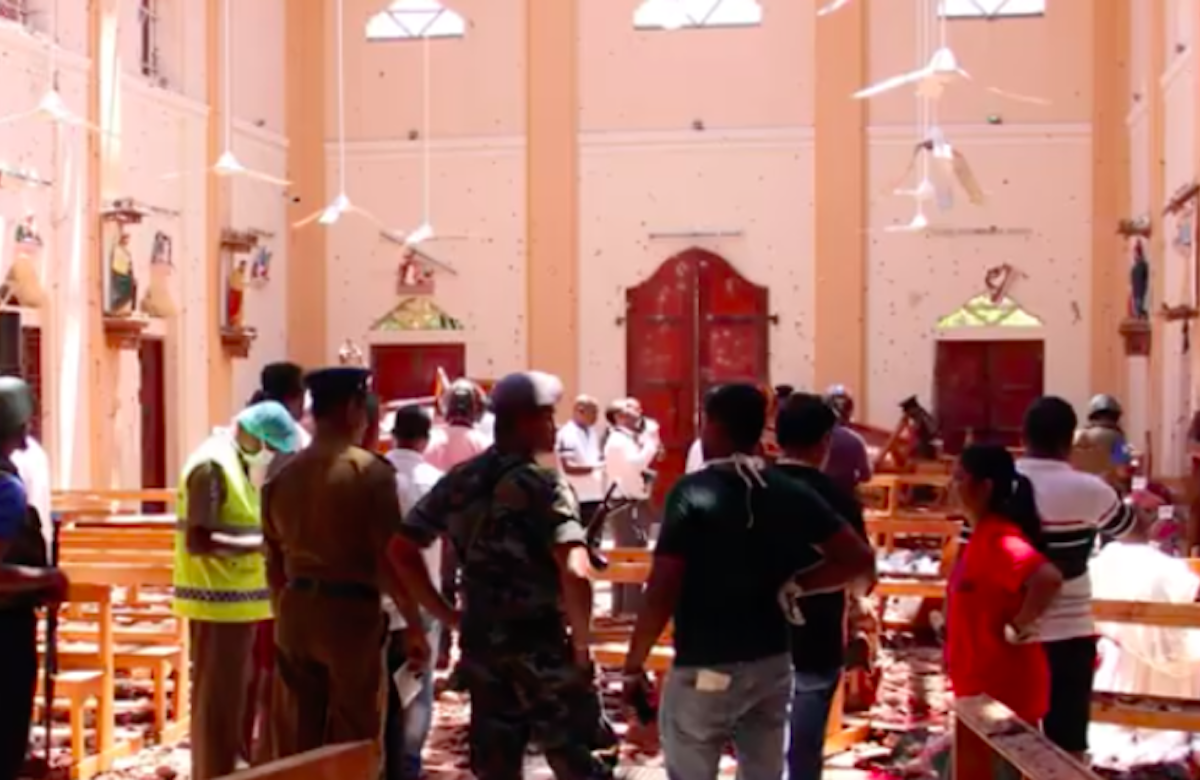 World Jewish Congress President Ronald S. Lauder denounces 'heinous outrage' after attacks in Sri Lanka kill more than 150 people