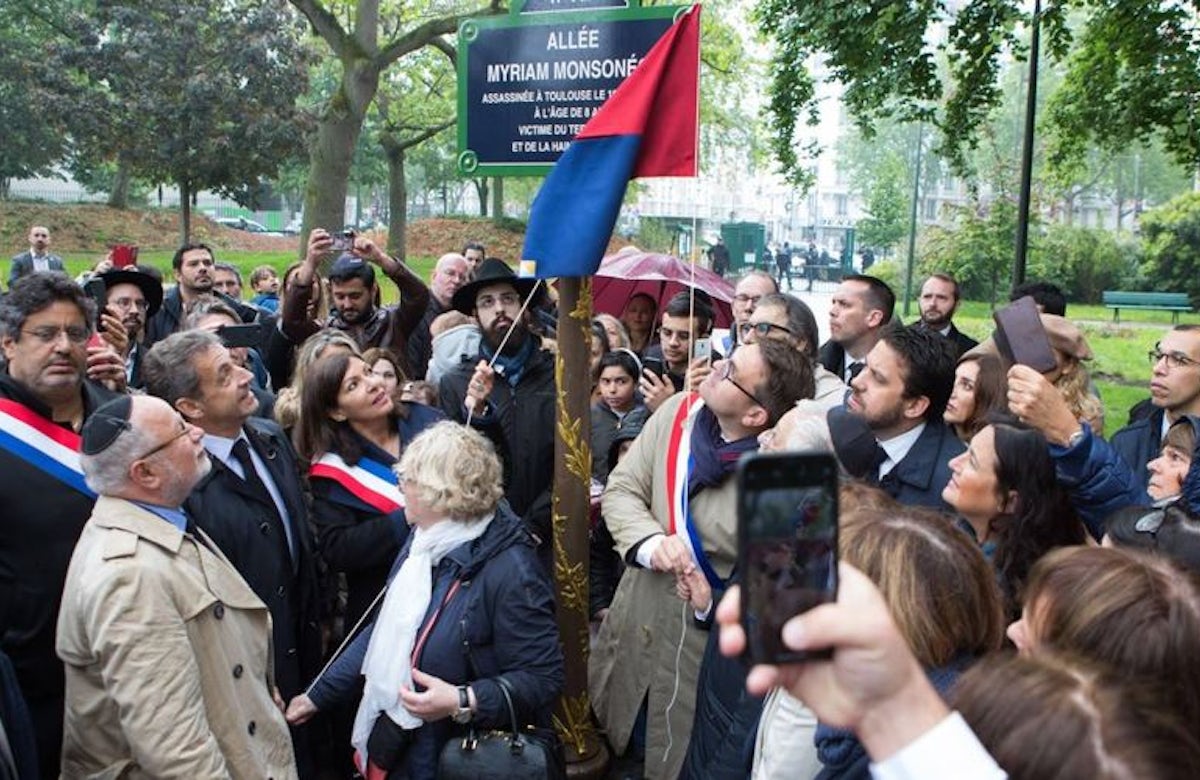 WJC welcomes Paris municipality’s tribute to Jewish children murdered in Toulouse