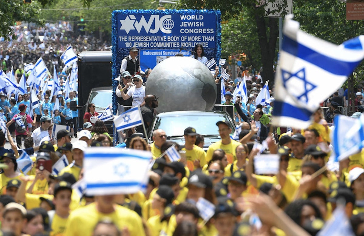 World Jewish Congress joins tens of thousands in New York to celebrate Israel