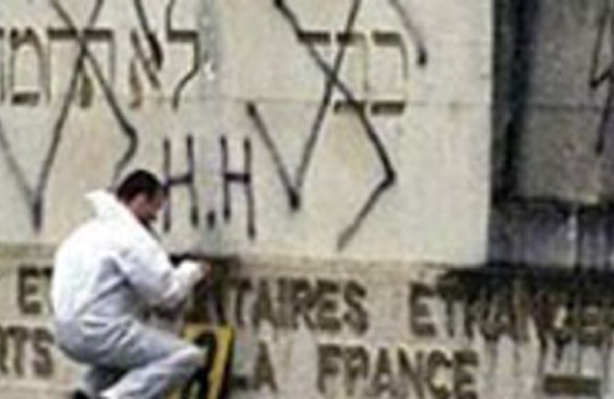 Sharp rise of anti-Semitic acts in France