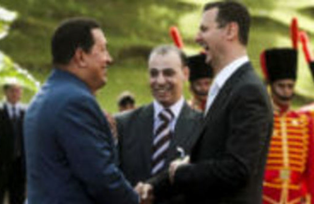 Venezuela’s Chávez and Syria’s Assad lash out against Israel