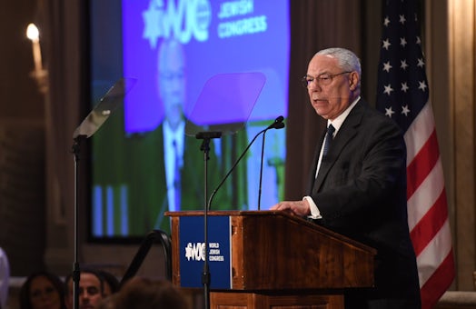 Former Secretary of State General Colin Powell honored with WJC’s annual Theodor Herzl Award