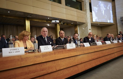 WJC President Ronald S. Lauder's address at the Rome International Conference on Anti-Semitism